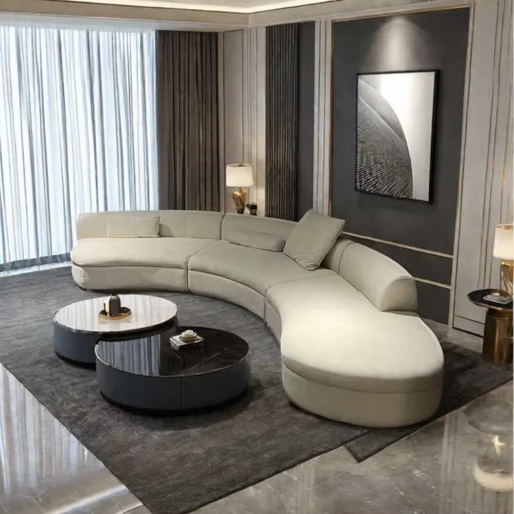 Tapered Wood Legs Modern Sectional Futon Living Room Tufted Mid-Century Leather designer furniture Loveseat Couch Sofa