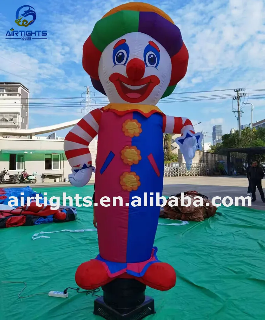 Factory Wholesale Price Attractive Clown Air Waver Waving Hand Inflatable Cartoon Air Dancer