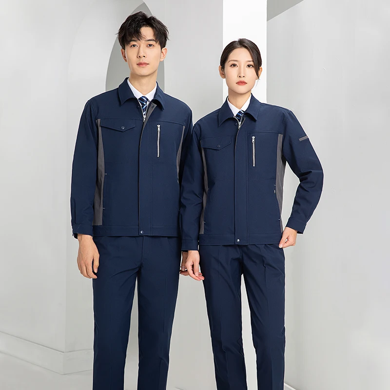 Cotton Work Clothes Manufacturer Mechanical Long Sleeve Customized Color and Logo Hospital Uniform Overalls Factories