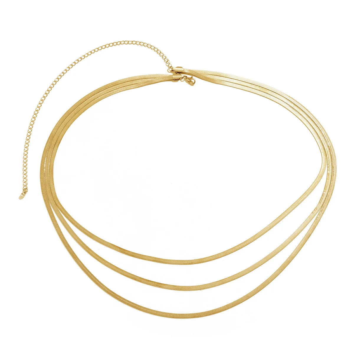 Boho Fine Jewelry Plated Accessories Brass Snake Chain Belly Chain Body Waist Jewelry Sexy Body Chain Gold for Women Bell 20 Pcs