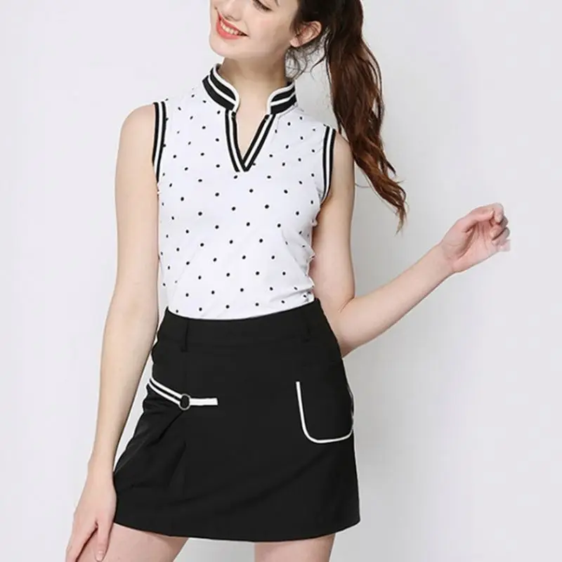 Custom Logo Lady Golf Summer Skirt Quick Dry Women Baseball Sports Skirt