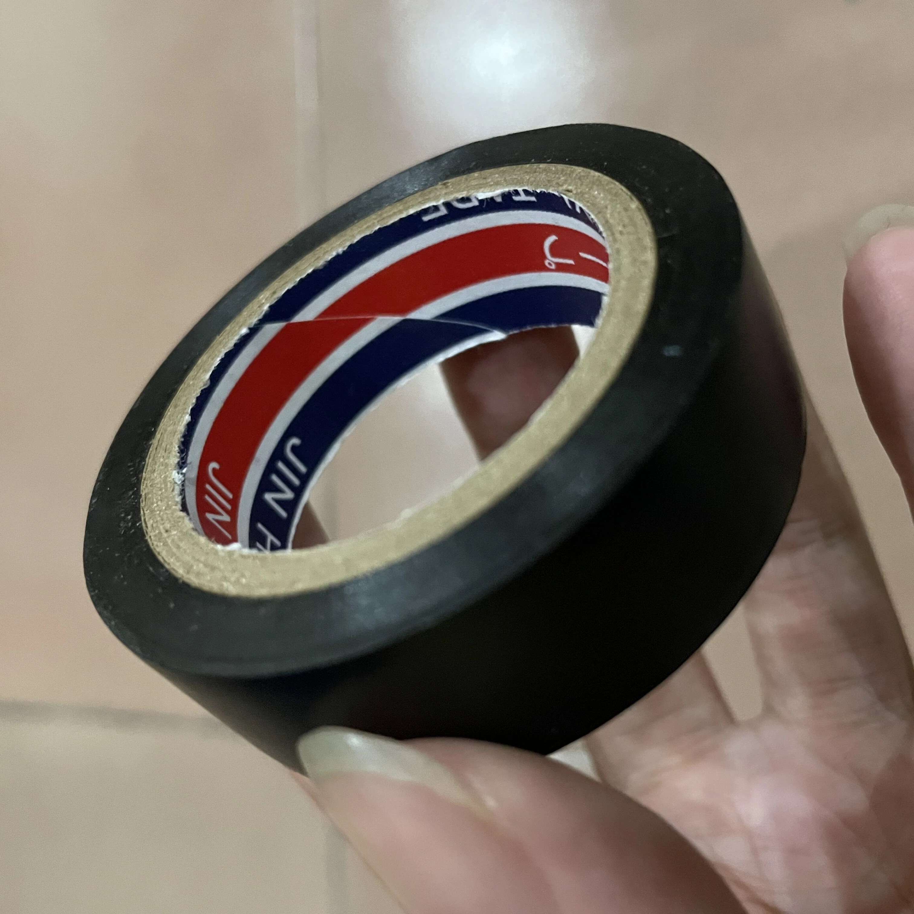 High Strength Heat Resistant PVC Pipe Wrapping Tape with print Logo