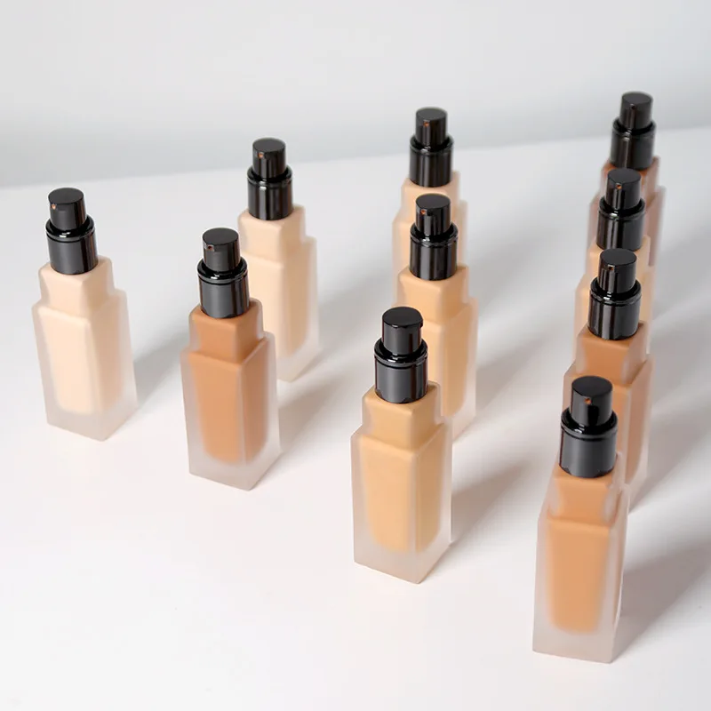 Private Label High Quality Cosmetics Matte Cream Foundation Private Label Foundation Makeup Liquid Foundation