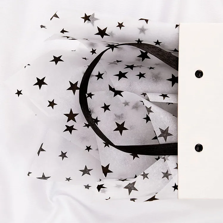 gold star black tissue paper custom tissue paper and stickers custom wrapping paper tissue