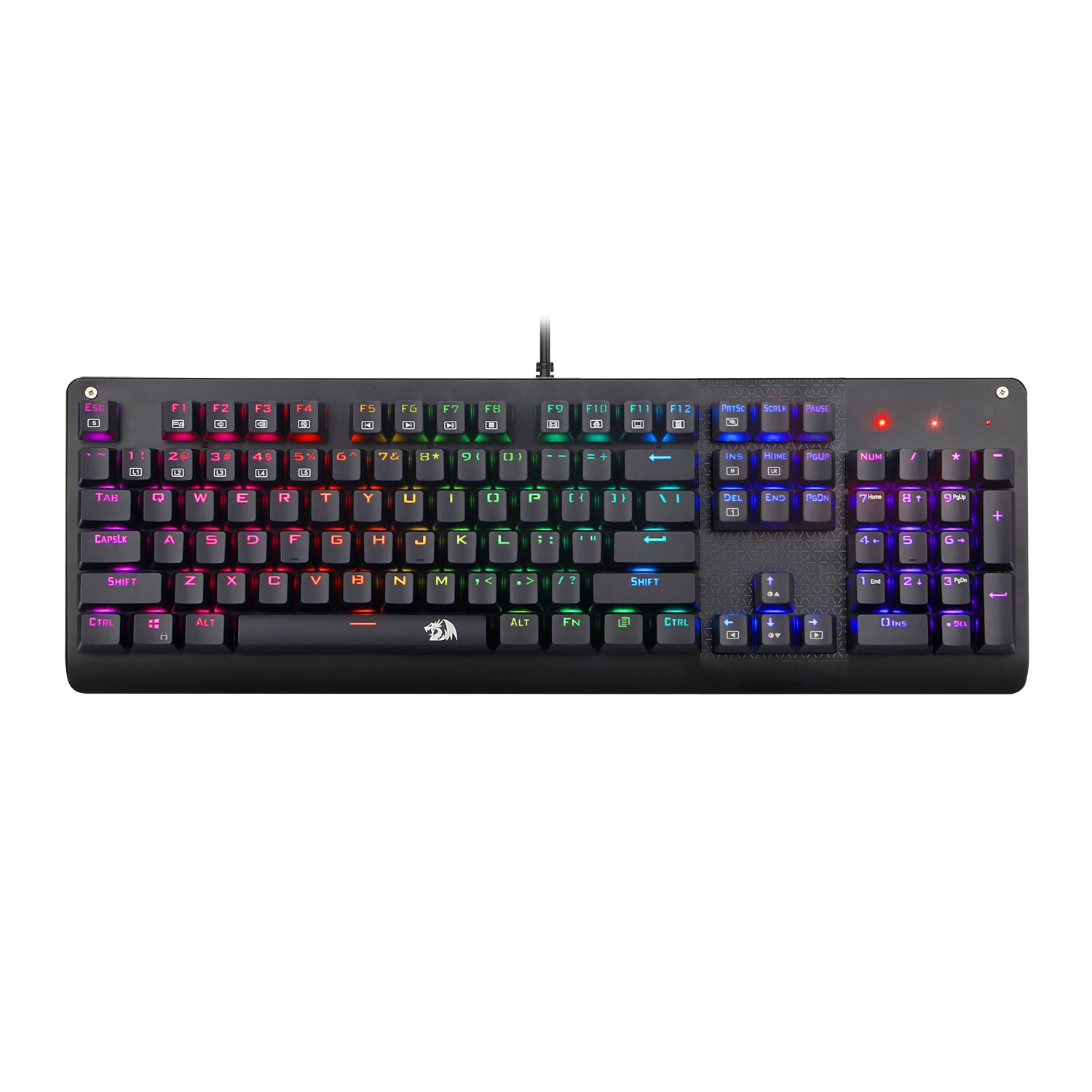 Redragon SANI K581 RGB backlit 104 key Mechanical Keyboard Full key anti-ghosting Plug and Play gaming keyboard