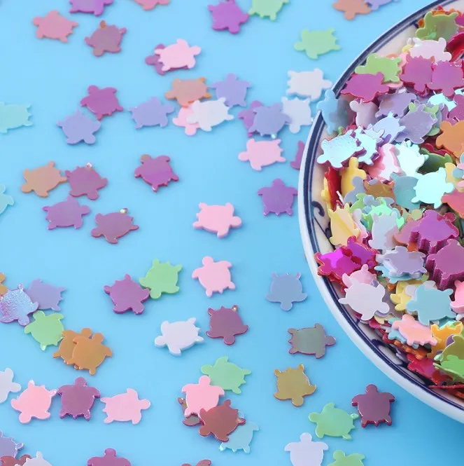 glitter wholesale tortoise shape glitter nail art glitter powder mix