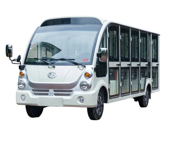 China Factory 14 Seats Closed Fuel Sightseeing Bus Mini Bus (ZHL-14)