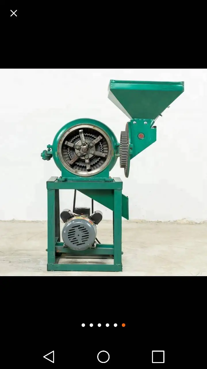 electric industrial corn flour mill