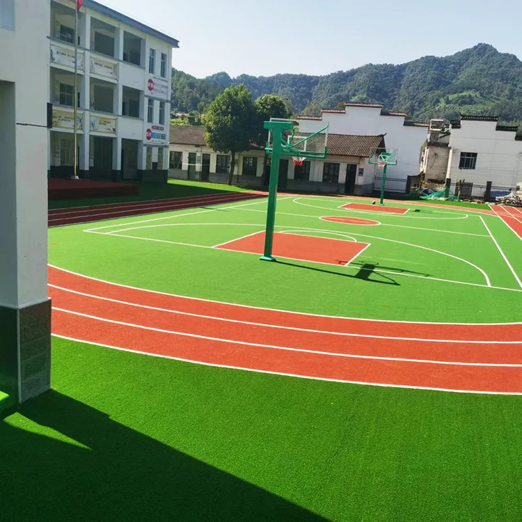 Custom Eco-friendly 10mm Green private basketball court putting green artificial turf