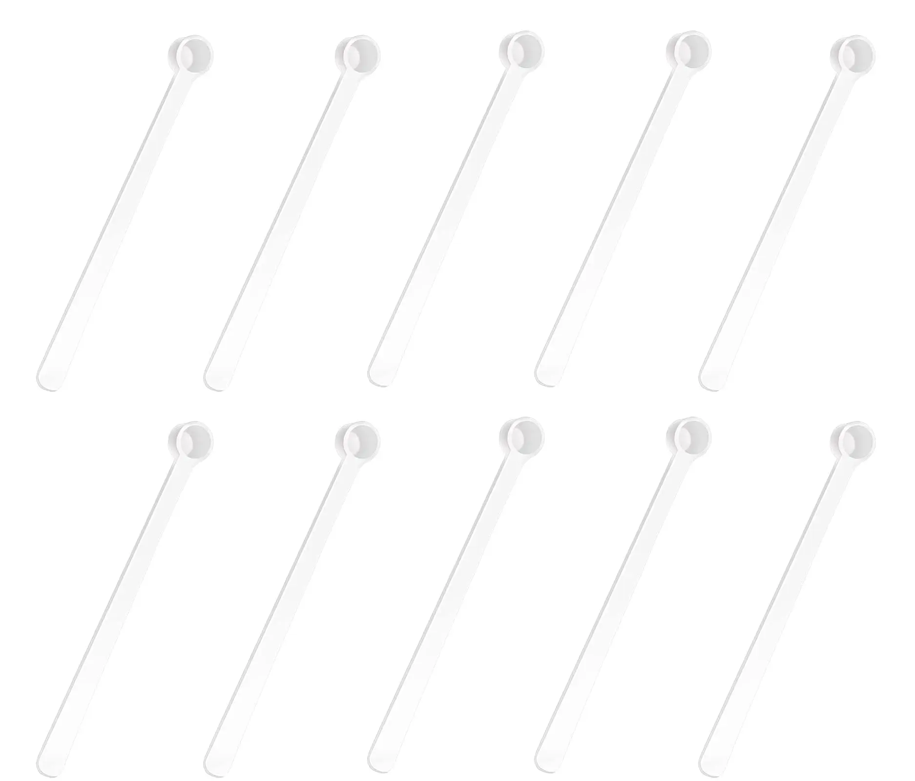 Mini Measuring Spoons Micro Tiny Scoops for Cosmetics Powders Seasoning medicine 0.05ml 0.15ml 0.25ml 0.3ml 0.05g 0.15g 0.25g