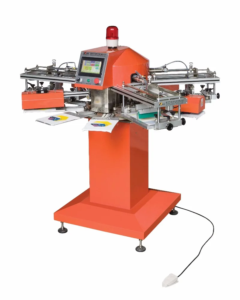 SPF 3 Colors Fast Tagless Textile Screen Printing Machine Label Equipment