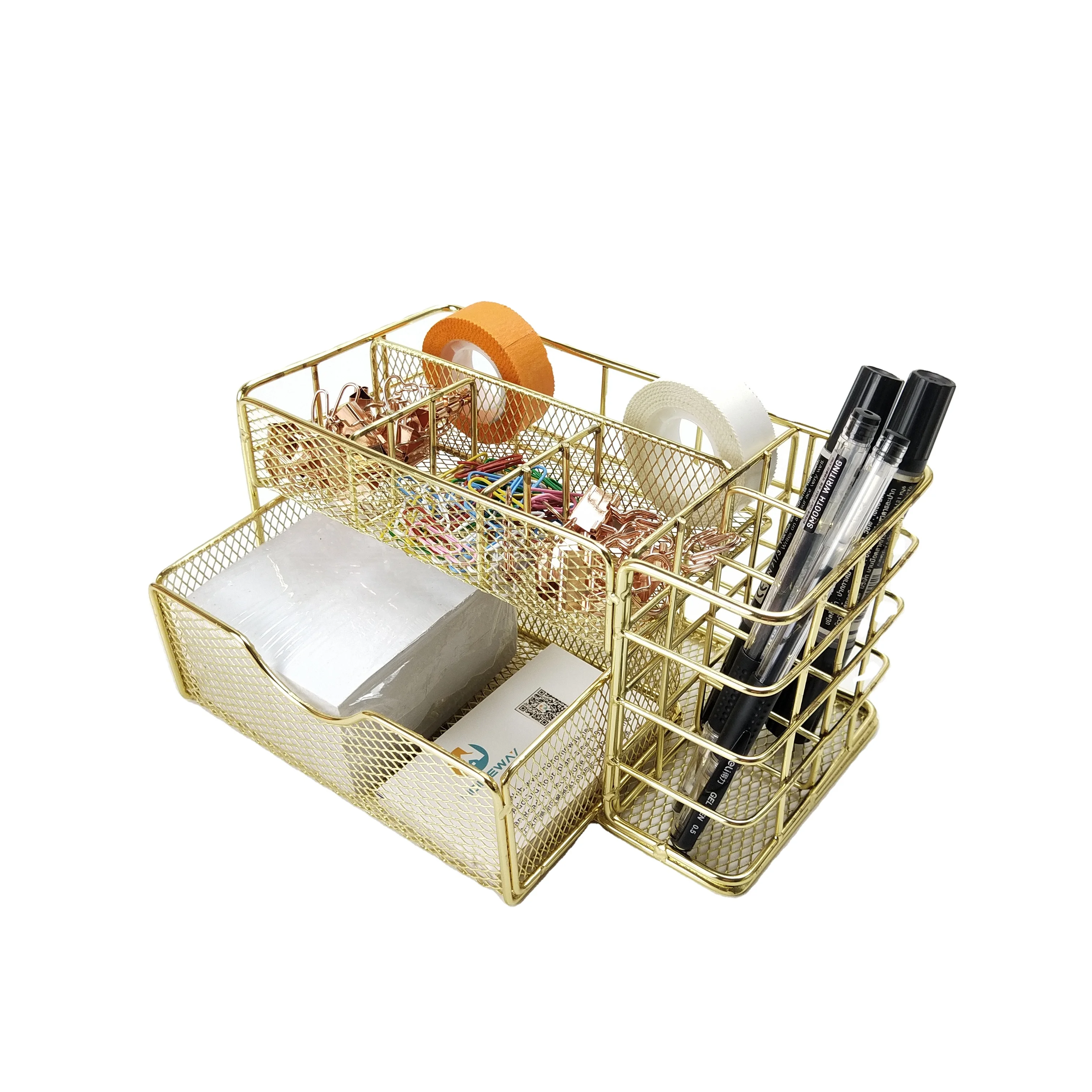 Home Office Desktop Accessories Multi-functional  Storage Container Pen Storage Holder Stationary Accessories Desk Organizer