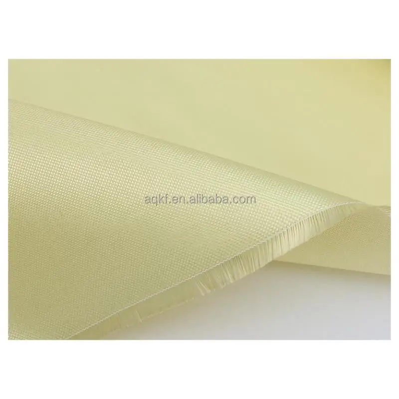 1000D340G plain twill bi-directional braided flame retardant kevlar fabric
