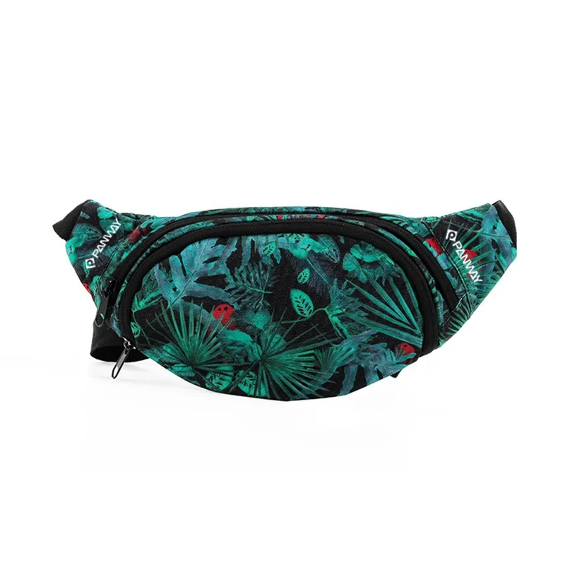  Изготовленные на заказ поясная сумка fanny pack Пользовательские печати Водонепроницаемый Спорт открытом воздухе Сумка