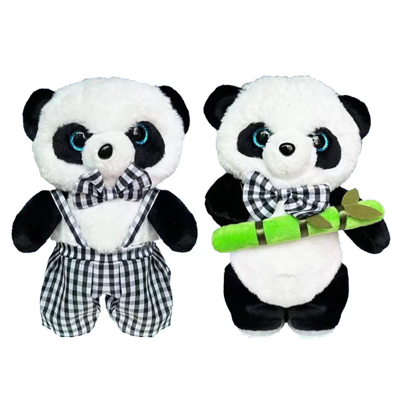 Preschool Kids Cartoon Dancing Panda Stuffed Animal Toys Bear Voice Recorder Plush Toy