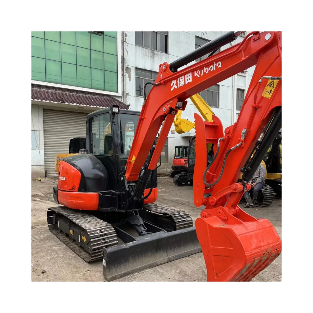 2022 hot sale Kubota KX165 KX165-3 hydraulic excavators Kubota 6.5 ton construction machinery