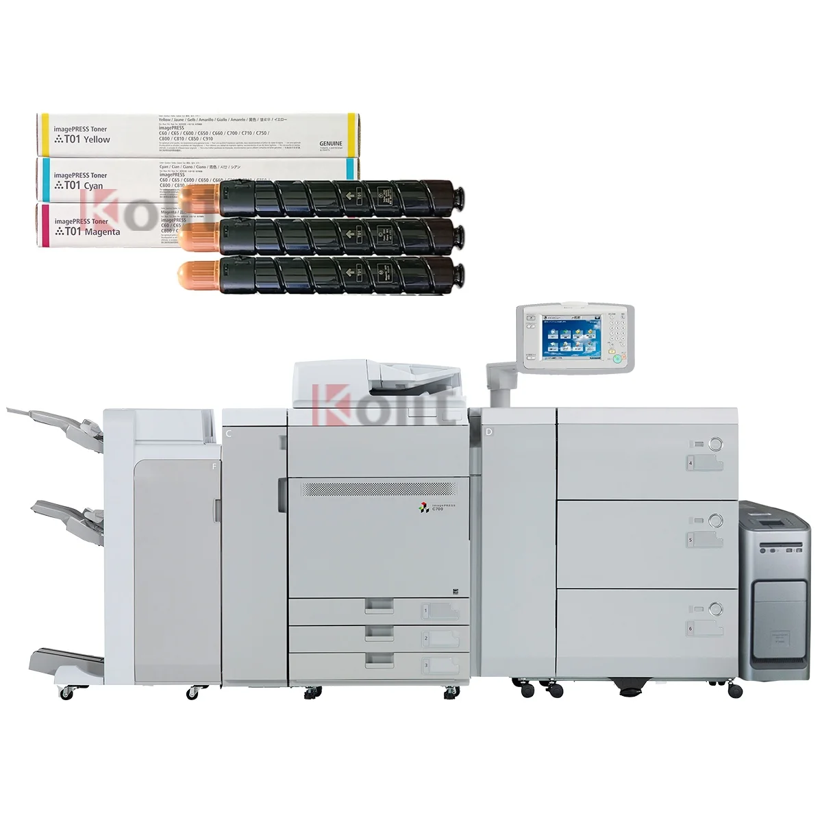 Good Condition Used Refurbished Copier Machine C700 C800 Production Color Digital Photocopier