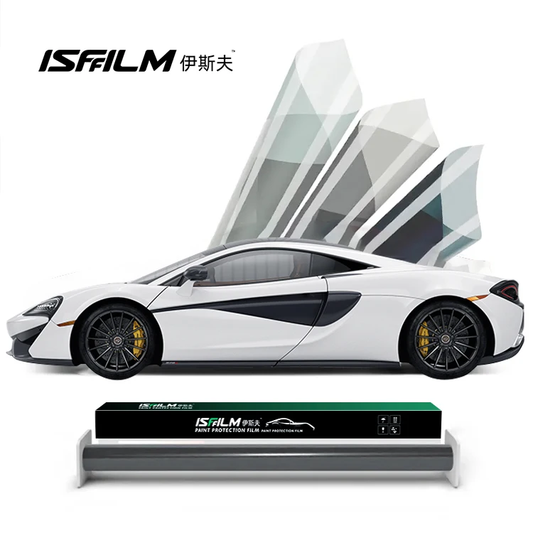 Изоляция ISF 1 52*30 м бесплатный поставщик образцов поляризованные рулоны 63% управления солнечной батареей система солнцем УФ-блокировка тонер окна автомобиля