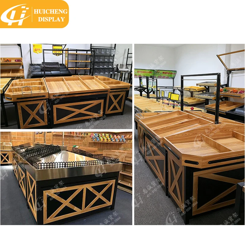 Подставка для супермаркета овощей и фруктов