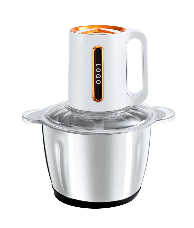 3L Kitchen Food Blender Multifunctional Grinder 304 Stainless Steel Electric Meat Grinder Machine