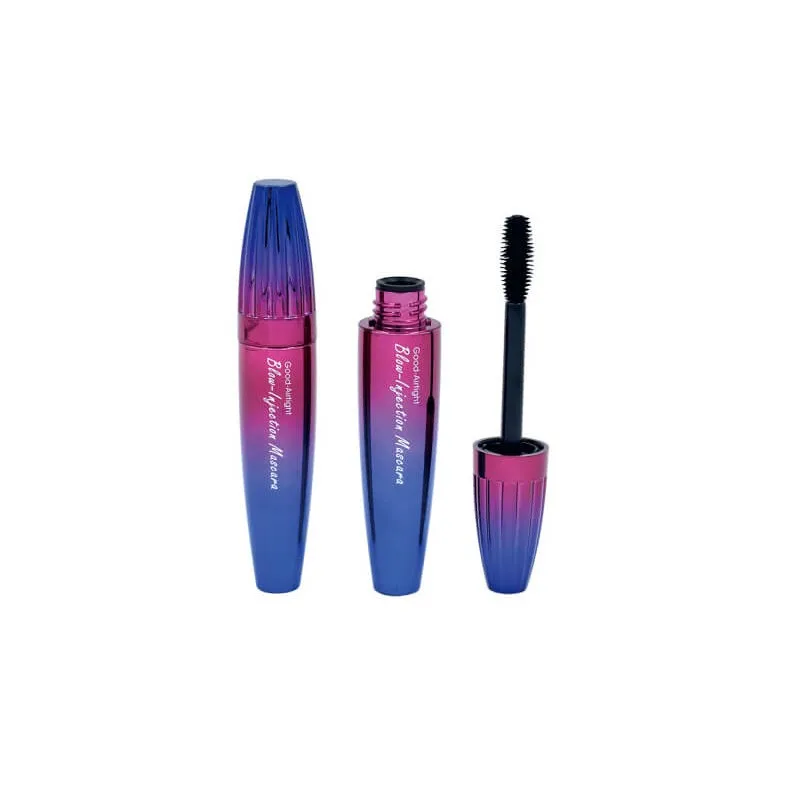 Elegant gradient metallization cosmetic eyebrow tube empty eyelash packaging mascara container