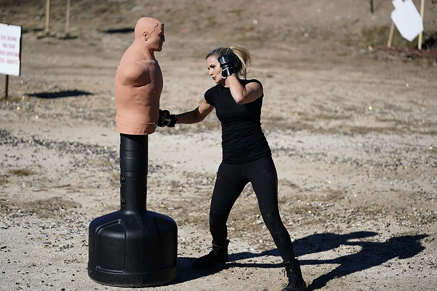 
FANDING Human Shaped Free Standing Boxing Punching Training Dummies Body Opponent Bag Century Sparring BOB Boxing Punching Dummy 