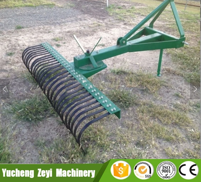 2022 Most Popular Products China 3 Point Tractor Landscape Rake /tractor Root Rake For Sale