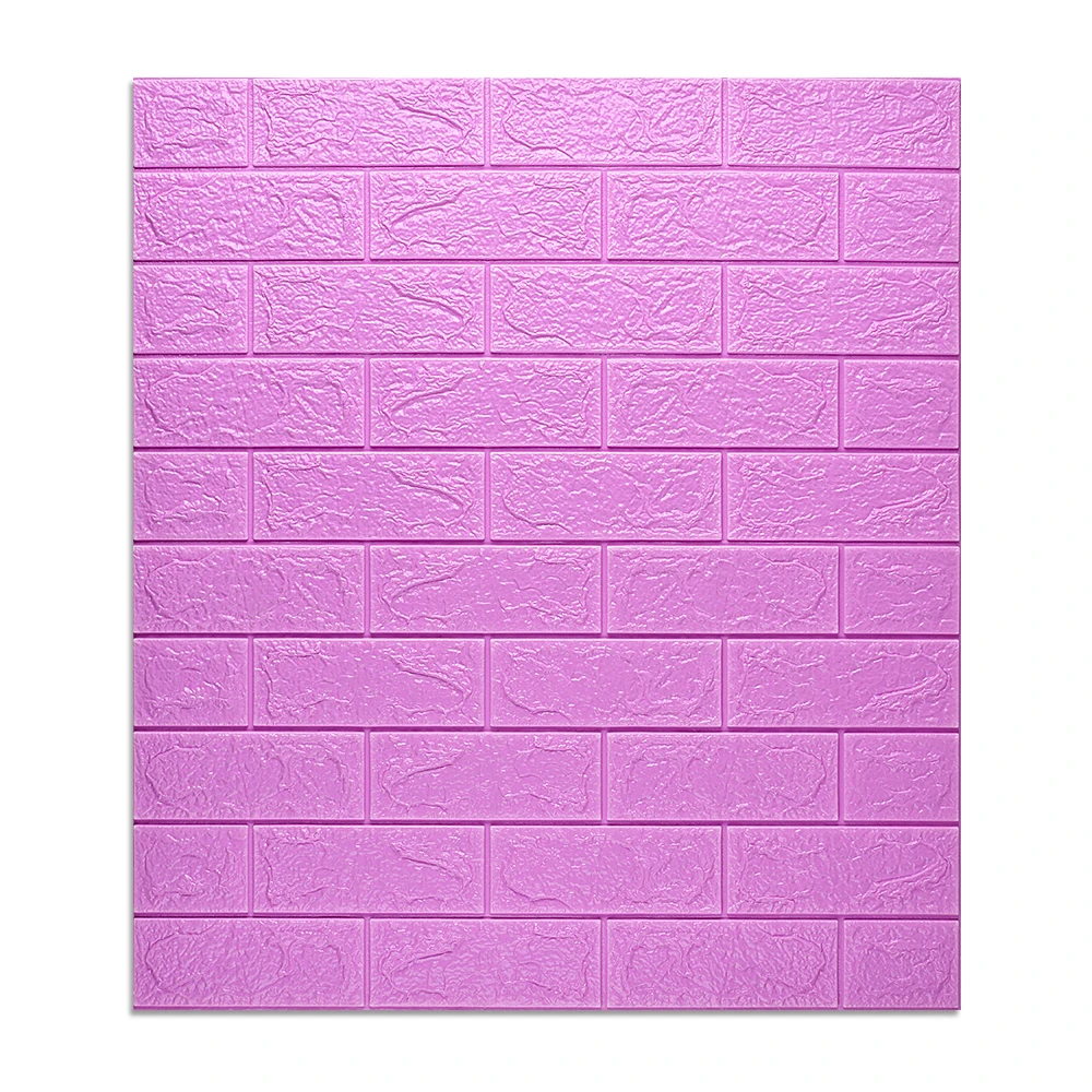  Brick Wall Sticker for Interior Children Bedroom Decoration home & hotel 3D Foam
