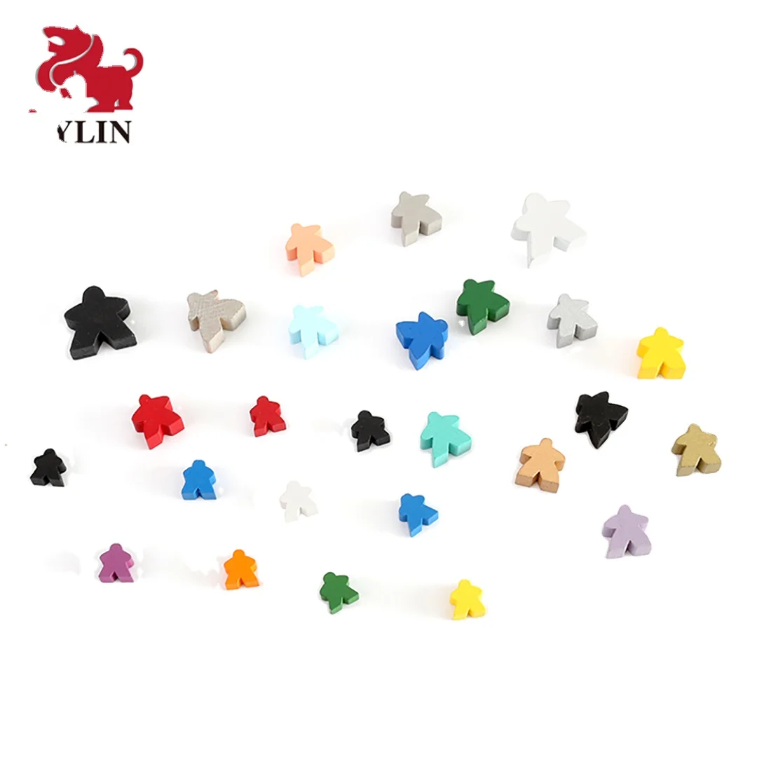 Cheap Wooden Meeple in custom shape