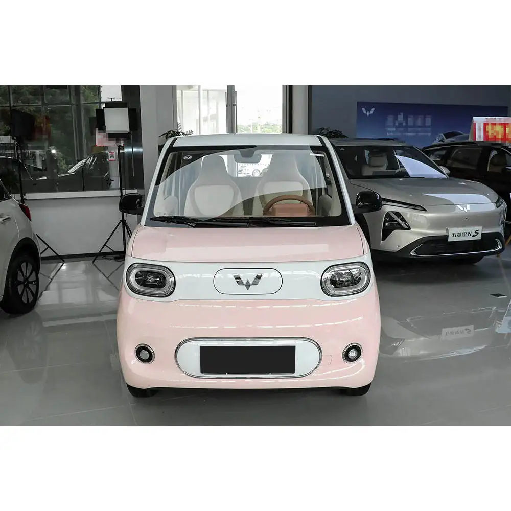 Wuling Hongguang чистый мини-Электромобиль 4-местный люкчбэк с литий-железо-фосфатным аккумулятором коробка передач