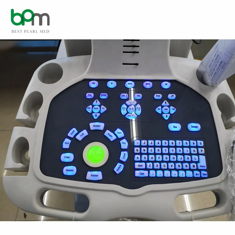 Cheapest Trolley B/W B Ultrasound Price 2D Cheap Ultrasound Machine