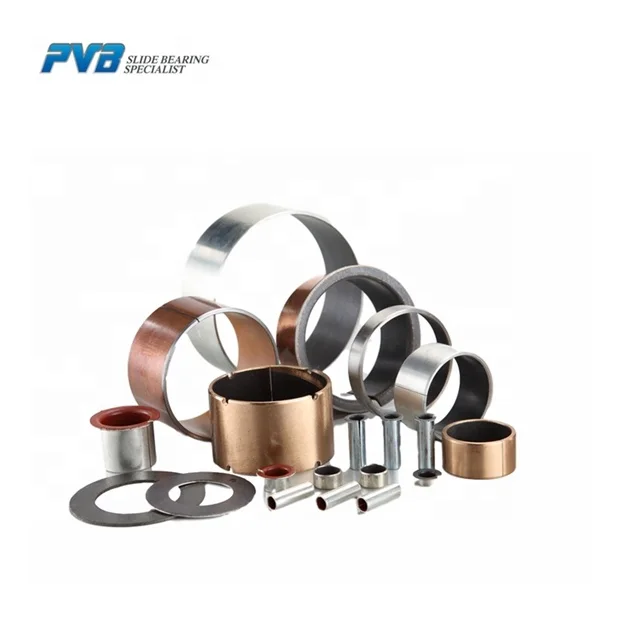 DU1007TFF Composite Dry Bushing DU Flange Bush DP4 PTFE Bearing