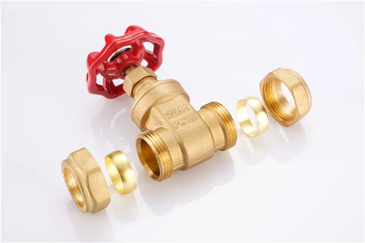 200WOG Brass Forging Body Type Brass Gate Valve 3 4 inch