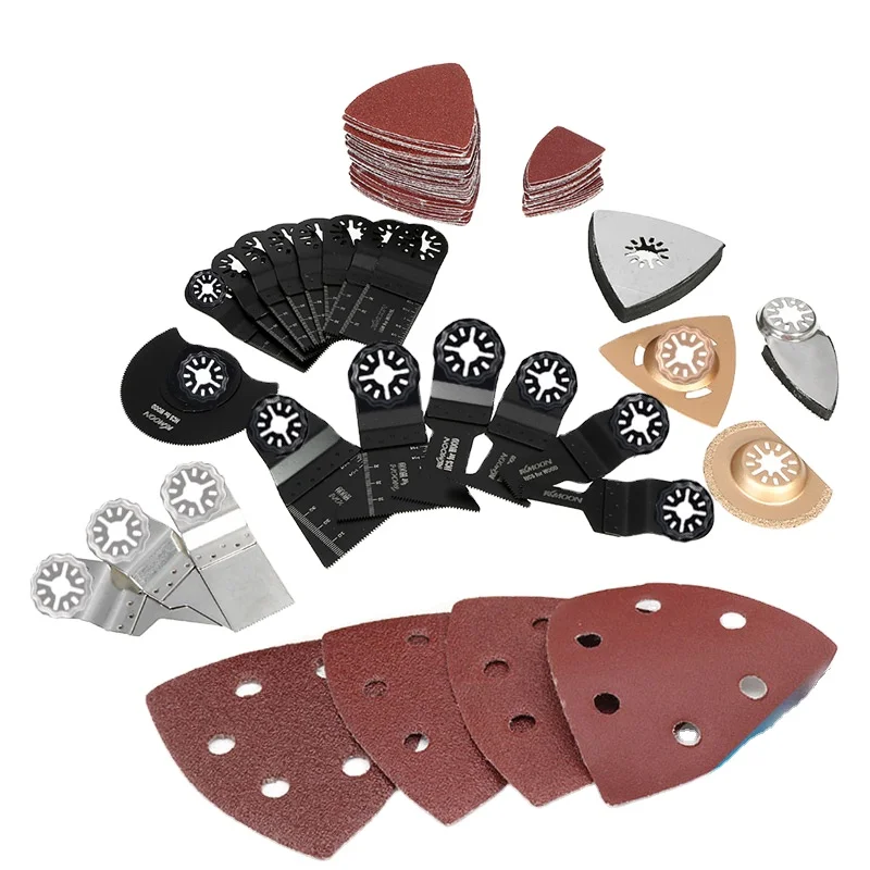 NEWONE S100 Starlock blade Oscillating Tool Saw Blades Set fit for Multi tool Cut Wood Plastic Polish Ceramic Tile For Bosch