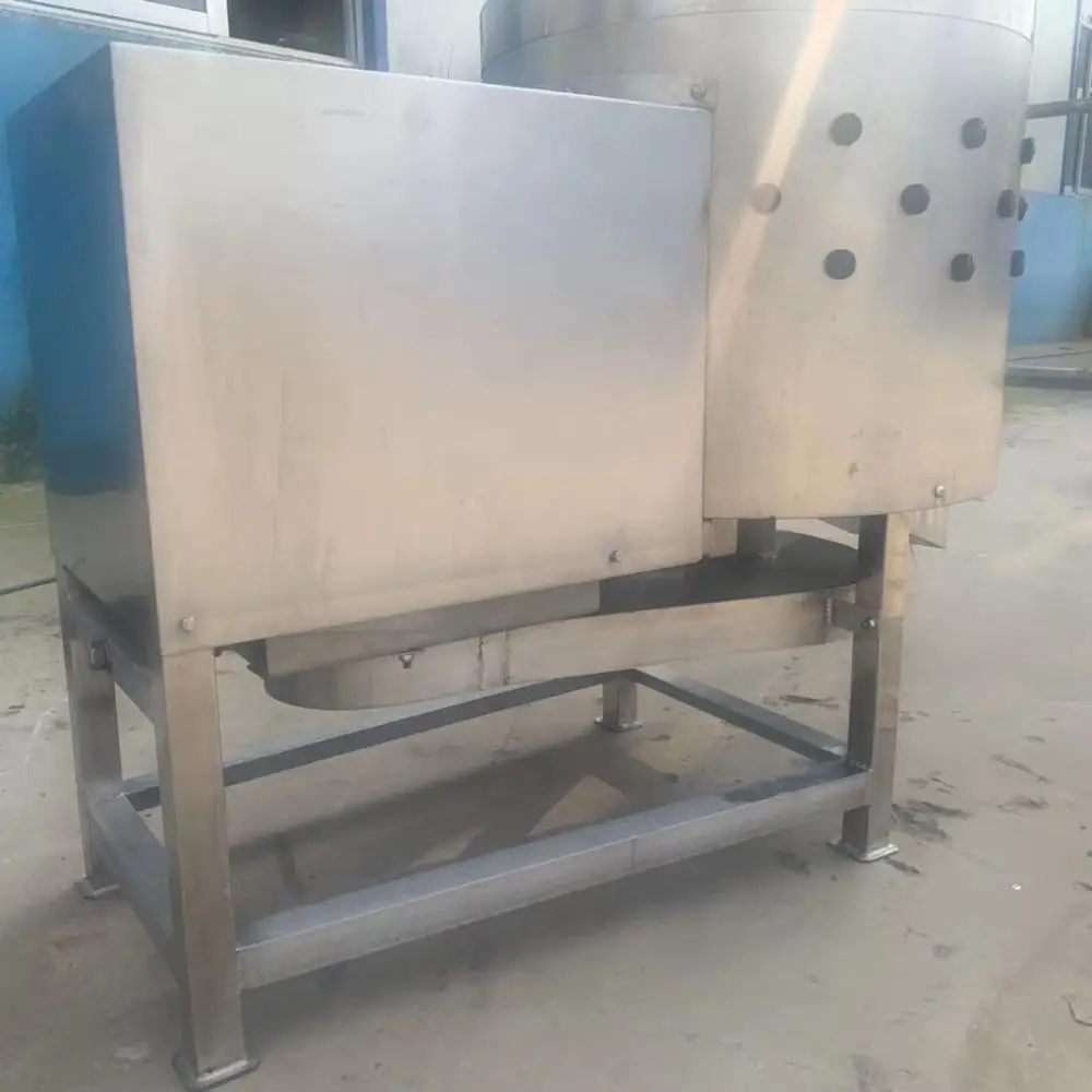 
stainless steel chicken feet skin peeling machine 