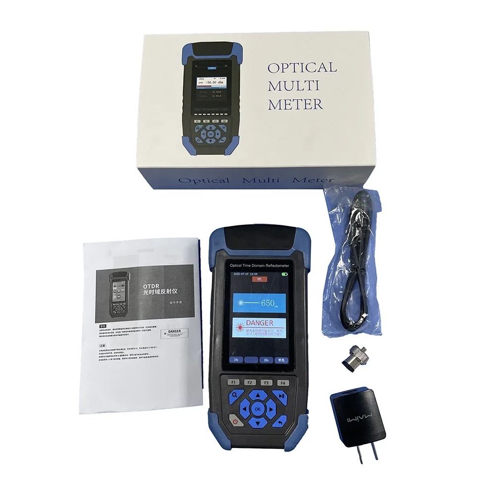 1310/1550nm 24/22dB 60KM 7 Functions in 1 Device Multifunction Mini Smart OTDR