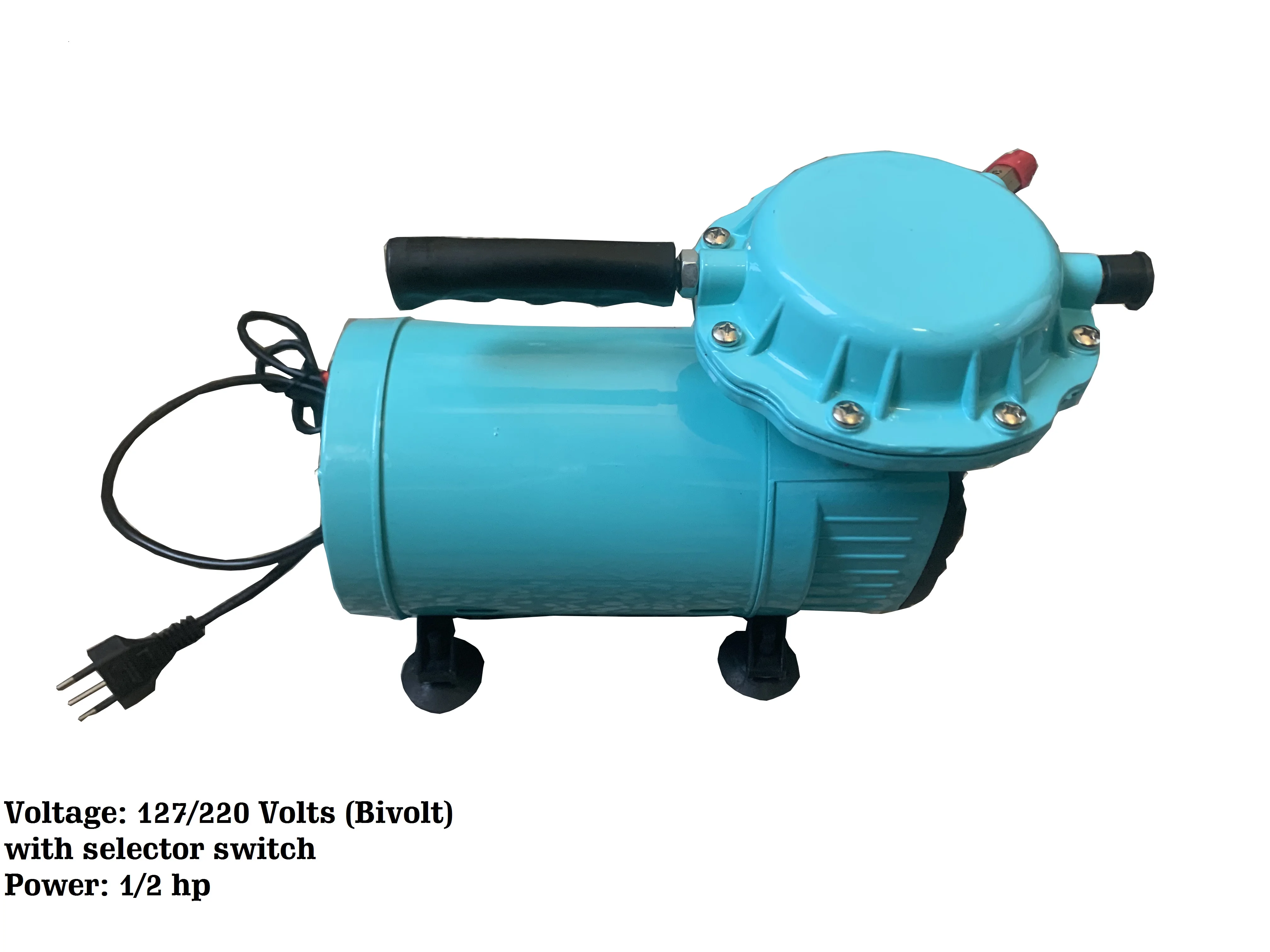 Воздушный компрессор 1/2 hp мини воздушный с аксессуарами портативный Перезаряжаемый автомобильный