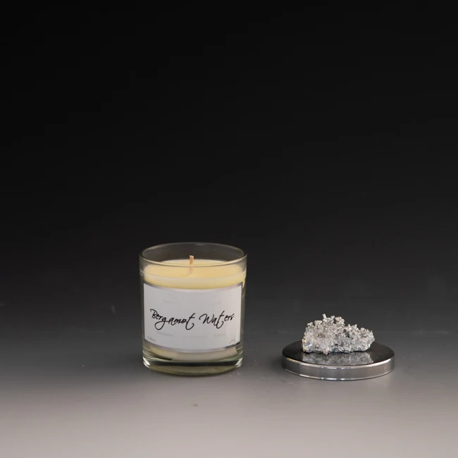 wholesale custom design shape glass luxury candle jar