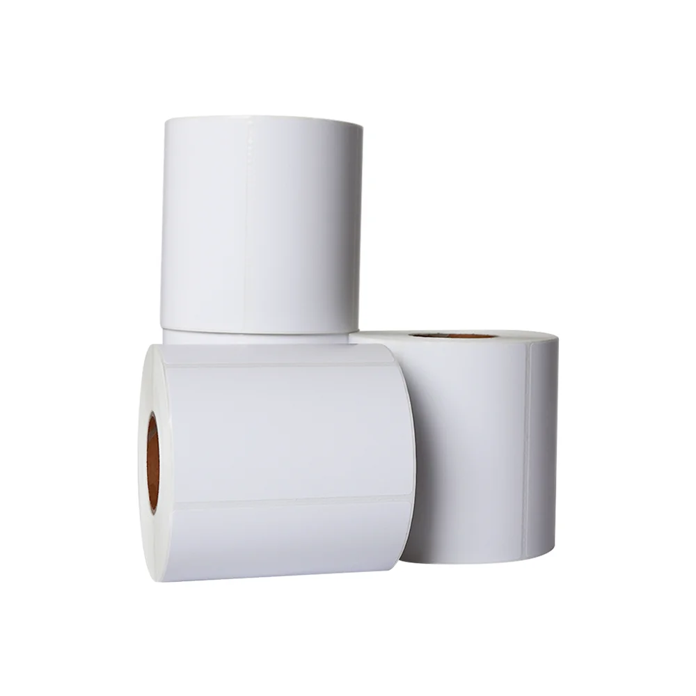 direct thermal blank plain self adhesive supermarket scale  shelf label stickers