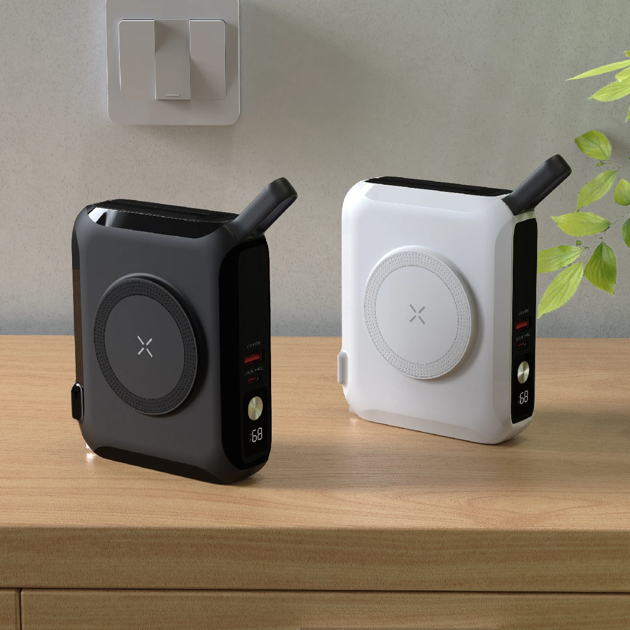 Wholesale Magnet Charging Powerbank 15000mah Wireless Charger Magnetic Power Bank Oem For Universal Battery Charger