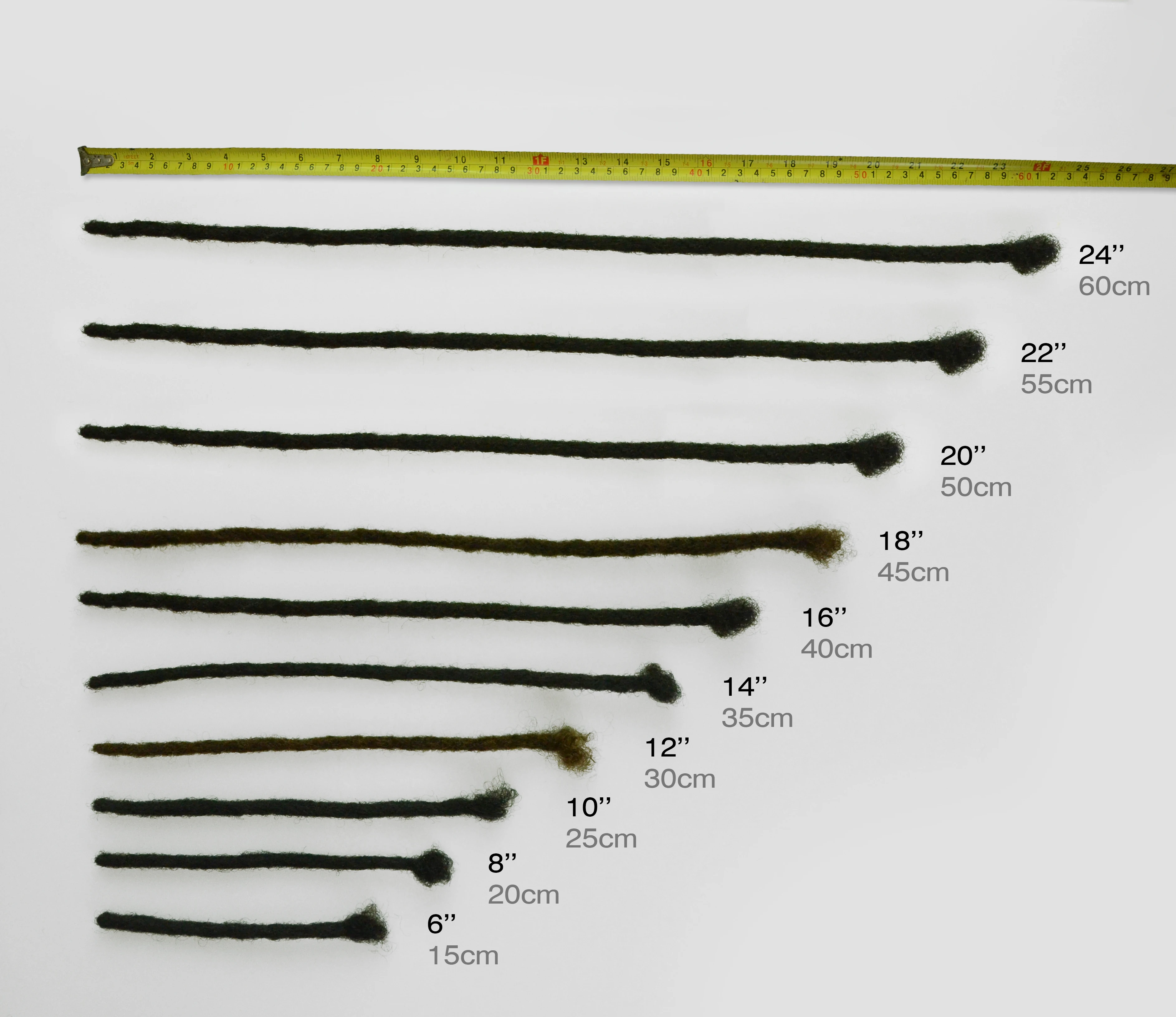 100% human hair dreadlock