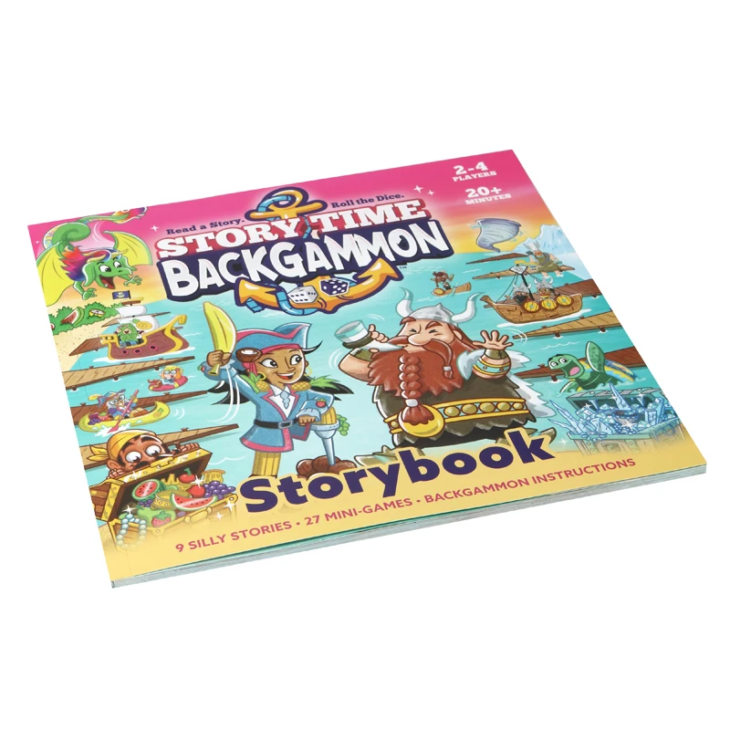 Custom Kids book Printing Easy English Story Book for School Kids Children Soft Cover Fancy Art Surface Finish Work Paper