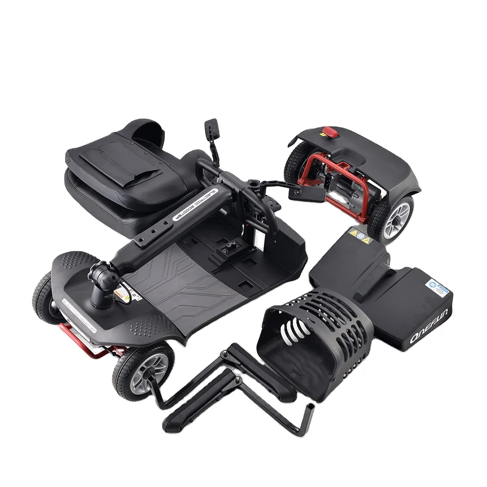 
 Средний размер 24V 400W 3 колеса scootmobiel большой скутер, способный преодолевать Броды для инвалидов  