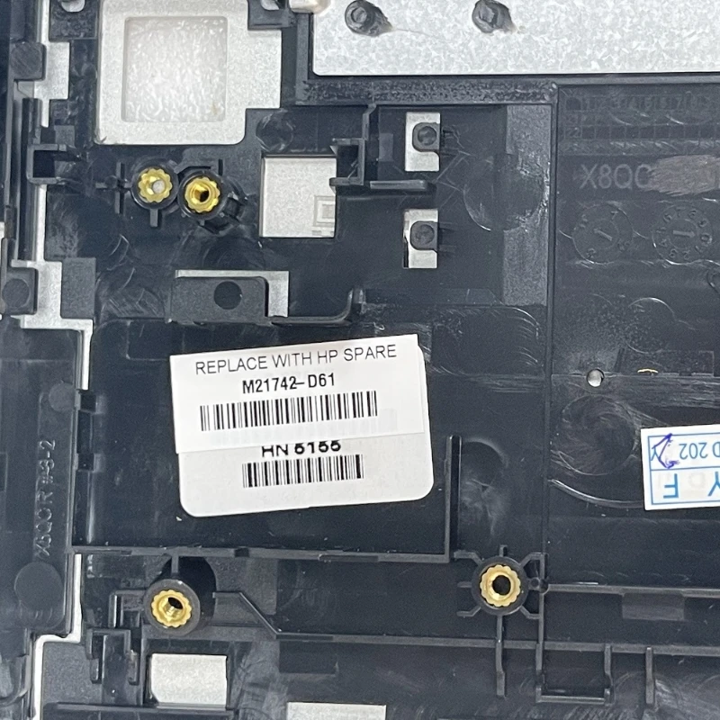 New For HP ProBook 450 G8 455 G8 upper case palmrest Silver L64870-001 6070B1509501