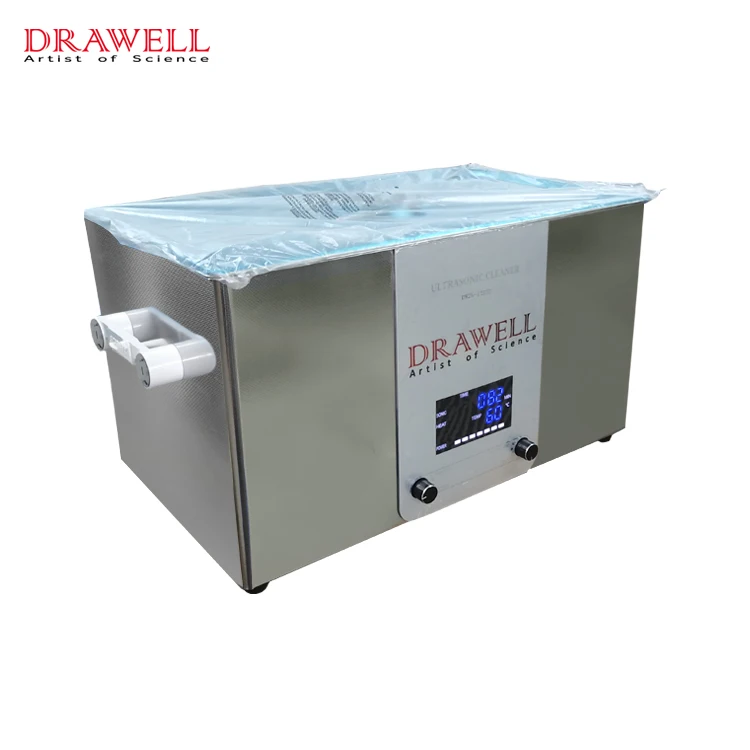 DW-100DT Drawell лаборатории сверхзвуковое очистительное оборудование цифровой ультразвуковой очиститель