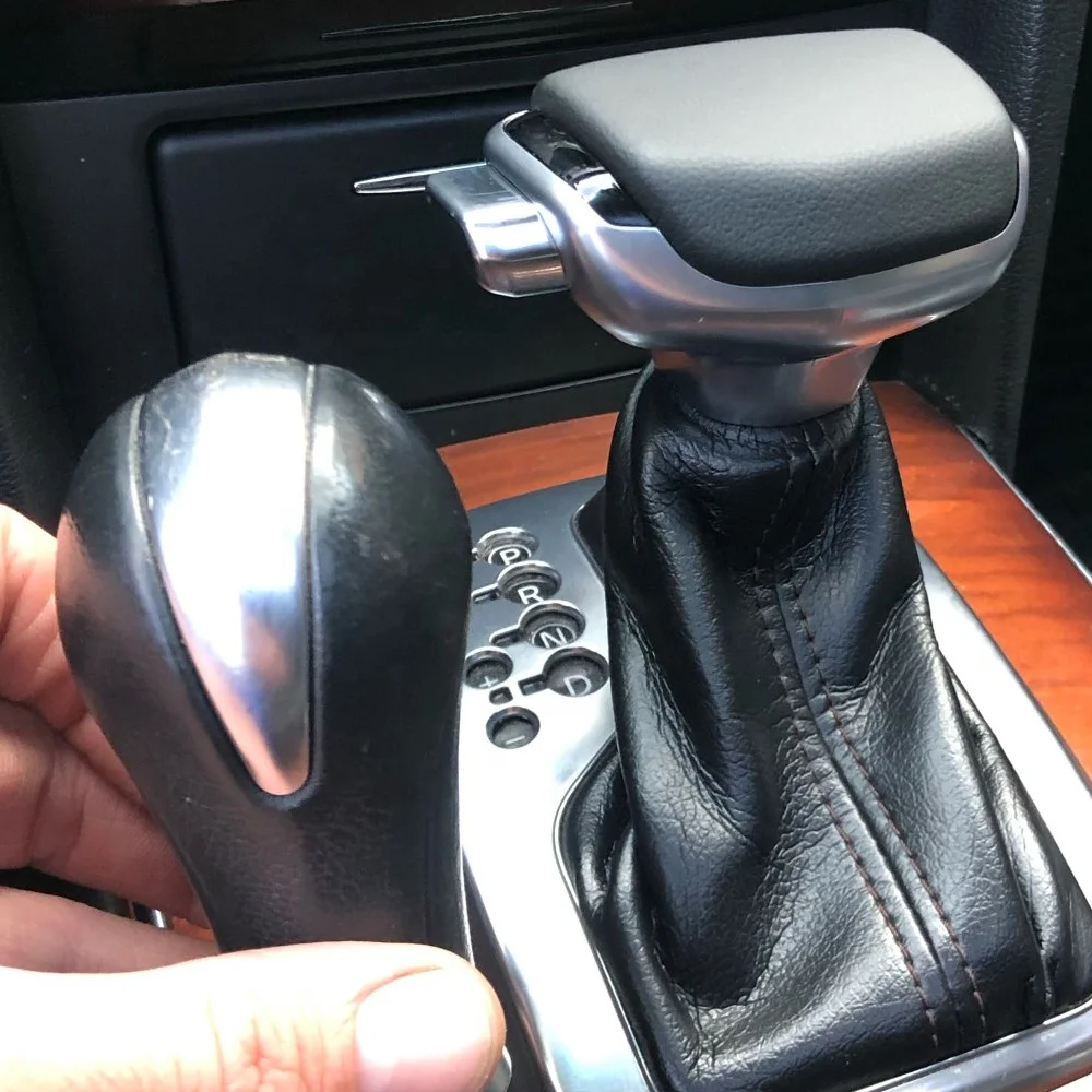 durable car gear knob handle head for Nissan Juke rogue Qashqai J10 J11 X-TRAIL T31 MURANO Navara refit interior accessories