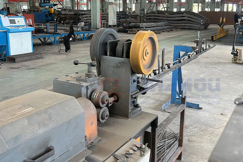 Steel grating production machine steel grating punching and cutting machine steel grating twisted square bar drawing machine