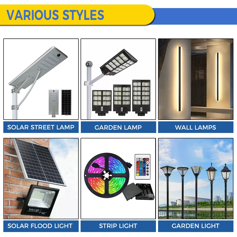 Outdoor IP65 Waterproof 150W SMD LED Flood Light Module Energy Saving  Aluminum Stadium Tunnel AC Source 50W-1000W Options