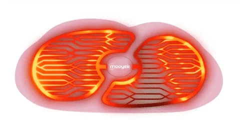 Hot Sale Period Care Mooyee H2 wireless portable rechargeable menstrual heating massage pad pain relief for period cramp