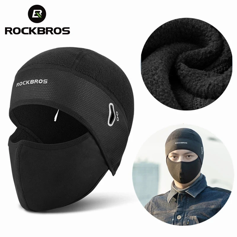 ROCKBROS Bike cap for men and women 1 hole full ski mask cap for motorcycle mask cap